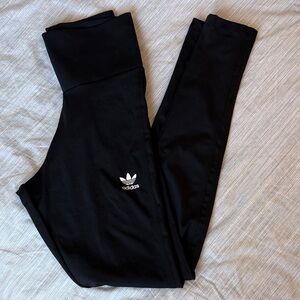 Adidas Black High-Waisted Leggings